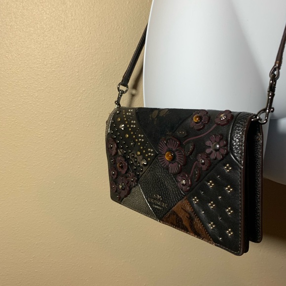 Coach Quilted Tea Rose Crossbody - Picture 16 of 16